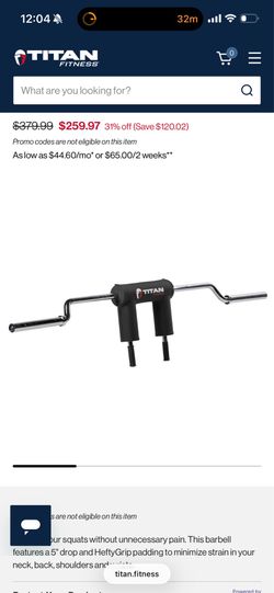Safety Squat Bar