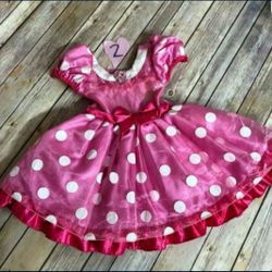 GIRL'S MINNIE MOUSE COSTUME SIZE 2T