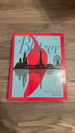 Blitzer Precalculus – 6th Edition