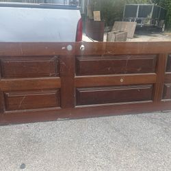 Solid Wood Door 8ft X 36” 