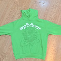 Large Legacy Green  Spider Hoodie 