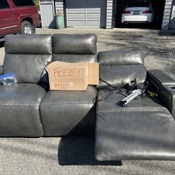 Free Leather Couch
