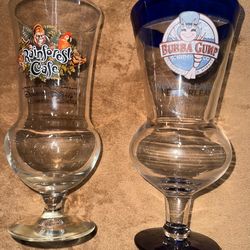 Disneyland Rain Forest & New Orleans Bubba Gump Drinkware