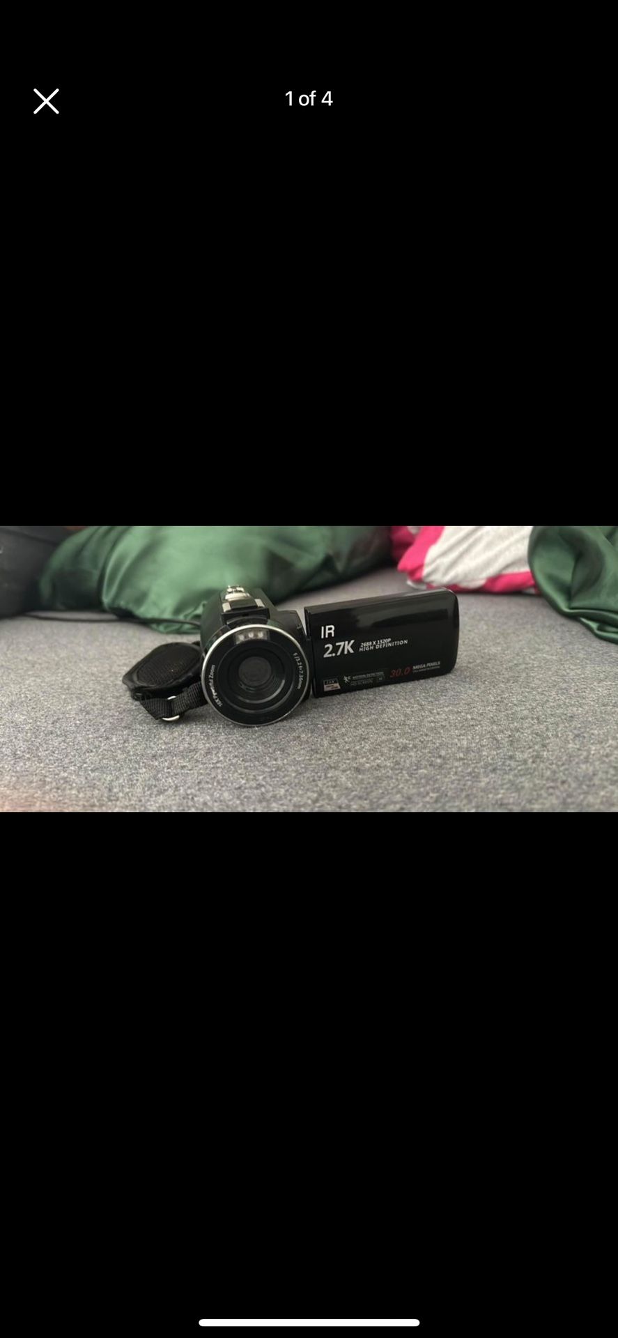 2.7k High Defintion Camera (SD Card And Battery Included)