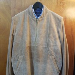 Mens Leather Jacket Size M