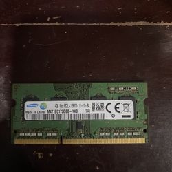 Samsung 4GB Ram Model: m471b5173dbo-yko
