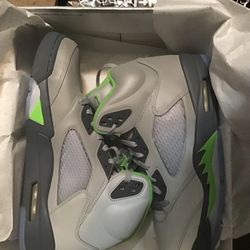 Jordan Green Beams 5s (with Receipt) 