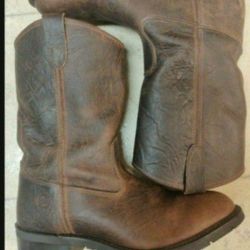 AERO Glide Boots Leather Men's Size 10 NEW 
