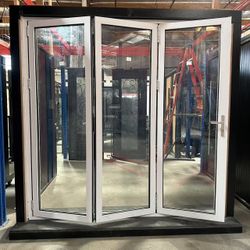 Aluminum Bifold Door,dual Tempered low E Glass