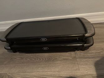 Oyster electric griddle