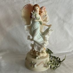 ROMAN INC • Seraphim Classics “Lily” Angel Figurine and Base