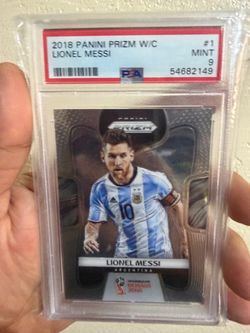 Messi ps9  card russia 2018