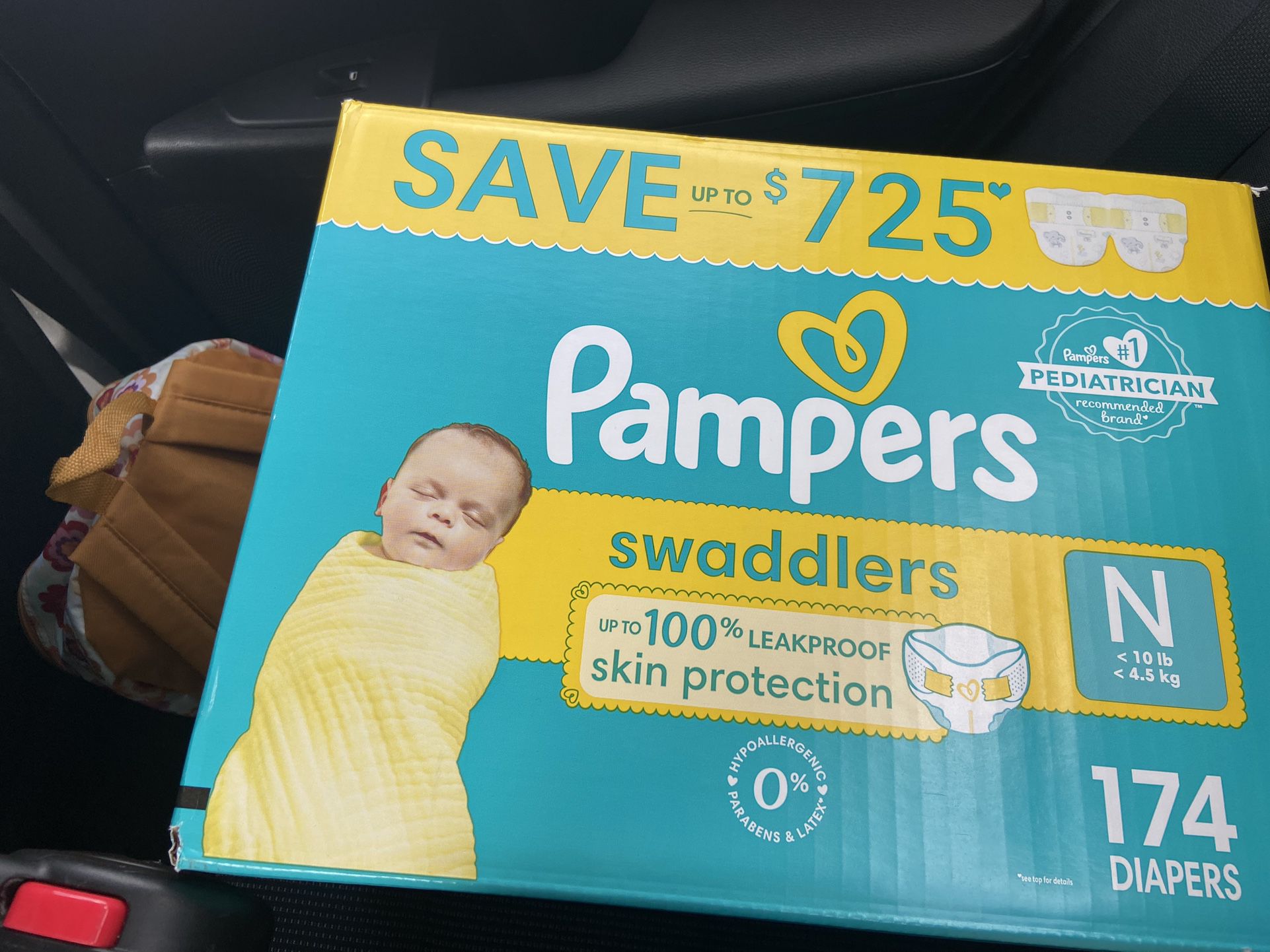 Pampers Newborn 174 Pack 