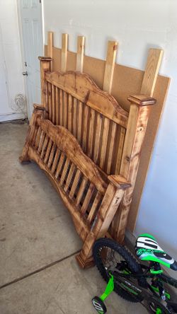 Queen bed frame