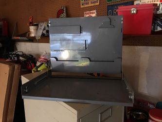 Awesome fold up “desk”. Perfect for Home Schooling, kitchen, child’s room...