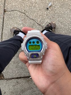 Iced out G shock