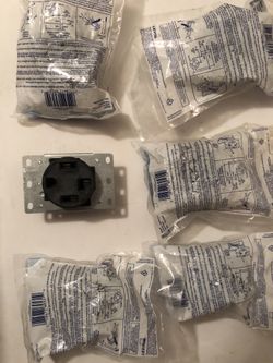 Leviton 4 Wire 6 Pieces Brand New