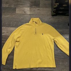 Polo Quarter Zip XL