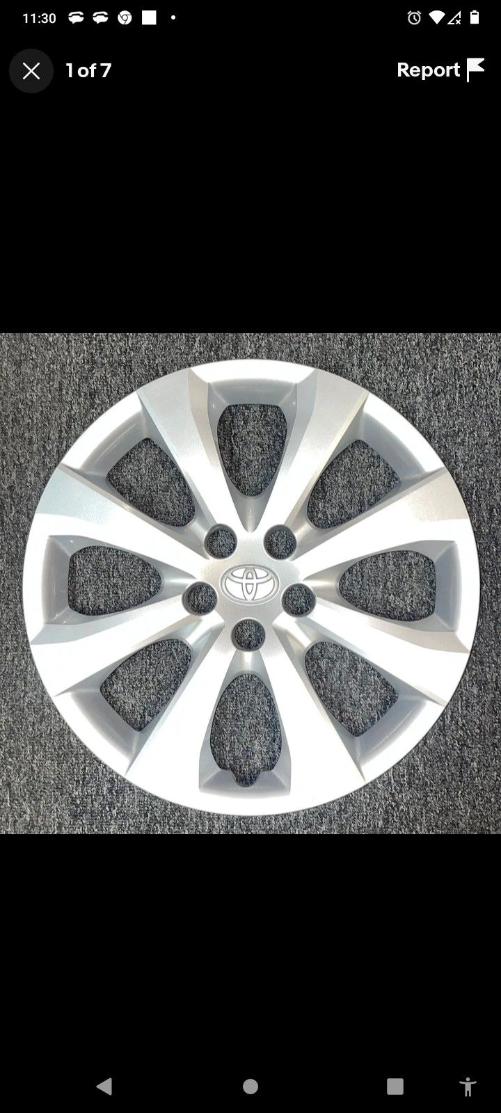 toyota corolla set of hubcaps