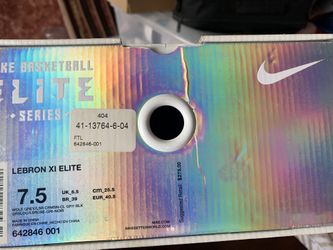 LeBron 11 elite high tops and original box size 7 1/2