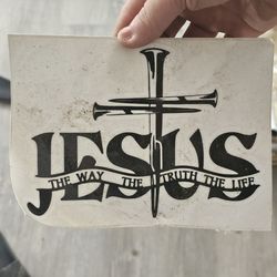 Jesus Bumper Sticker