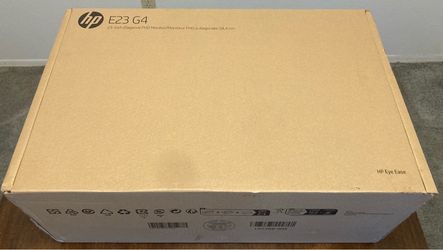 HP E23 G4 23” LED Computer Monitor New In Box
