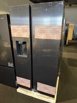✨ Samsung Black Stainless Side By Side ✨
