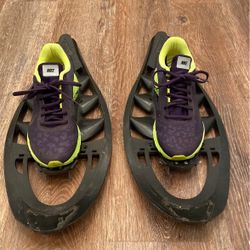 Snowshoes w/mounted Nike Structure Running Shoe - 39