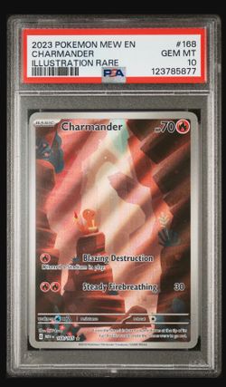 FS/FT PSA 10 Charmander Pokemon 151