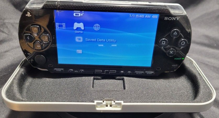SONY PSP PLAYSTATION PORTABLE 1001 CONSOLE - FOR PARTS REPAIR WORKS AT TIMES