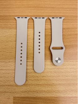 New  - Generic Sport Band in Starlight for Apple Watch 42mm
