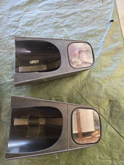 Truck towing mirrors