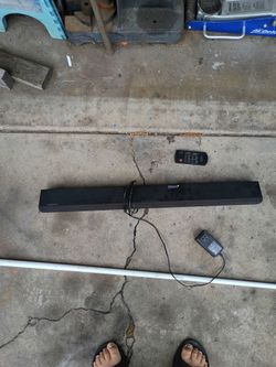 Insignia TV sound bar speaker or music RCA and Optical inputs