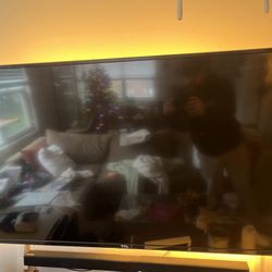 65” TCL Smart TV With Wall Mount And Back Lights