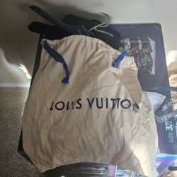 (Authentic) Louis Vuitton Various Canvas Fabric Garment Bags and Hangers