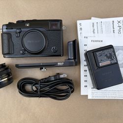 Fujifilm X-Pro2 Xpro2 Black. Camera Body Only.