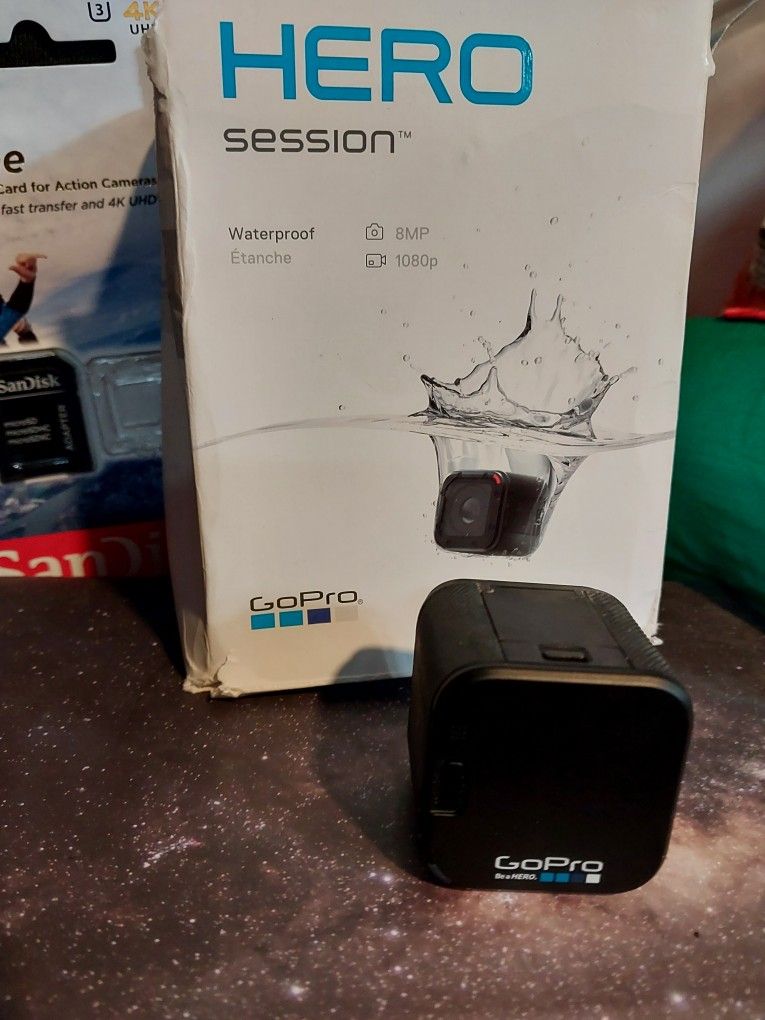 GoPro Hero Session And 32g microSDHC