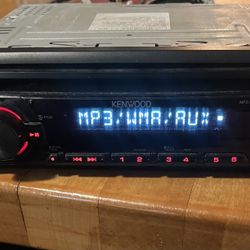 Kenwood Car Stereo 
