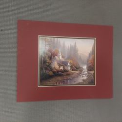 Chapel Forrest Print by Thomas Kinkade