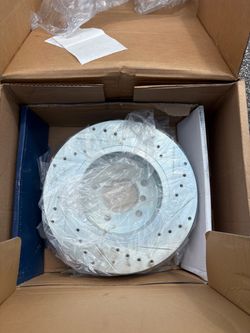 Drilled and Slotted Brake Rotor
