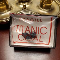 TITANIC COAL - AUTHENTIC COLLECTIBLE