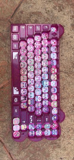Clic-Keez Collectible Charm Keyboard Display Case