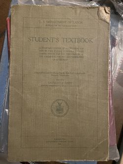 1918 Student Textbook