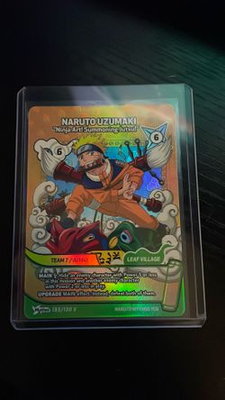 SDCC 2026 Naruto Mythos TCG Naruto Uzumaki IGN Promo Card Exclusive