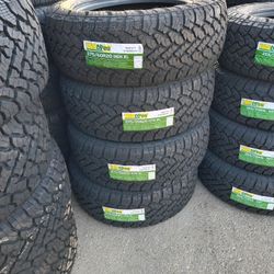 275/55/20 TBB All Terrain Tires Installed And Balanced/ Instaladas Y Balanceadas 