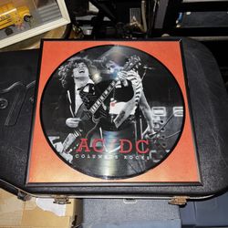 AC/DC Framed Columbus Rocks Vinyl