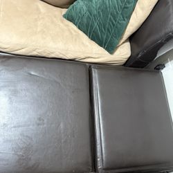 Leather Couch Set