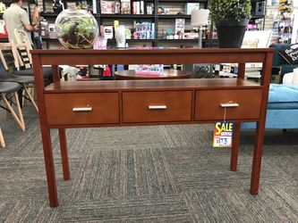 Brand new Console Table, 48x12x30”