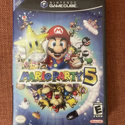 Nintendo Gamecube Mario Party 5 Game