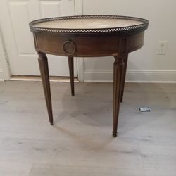 Heritage herndon nineteen fifty leather coffee table